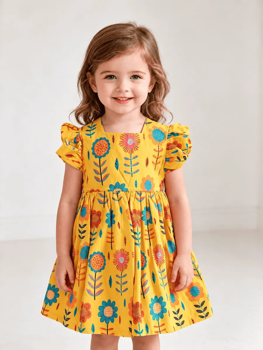Vestido Flores do Sol