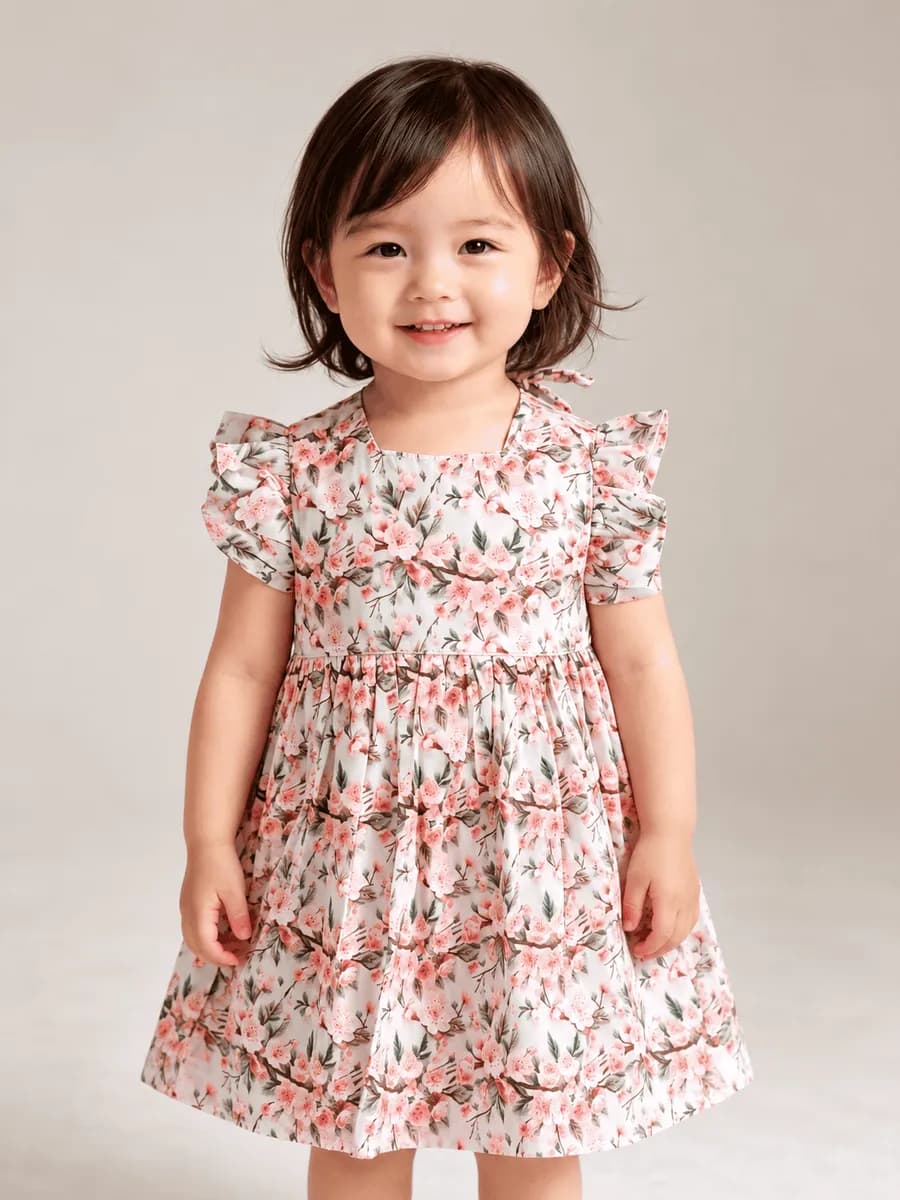 Vestido Infantil Cerejeira Encantada